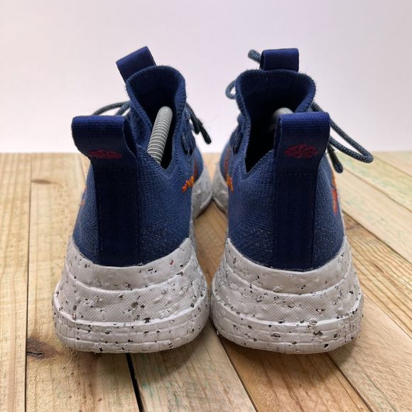 Nike Space Hippie 1 Shoes Mens Size 8 Navy Orange Athletic Running DN0010-400 - Picture 4 of 14